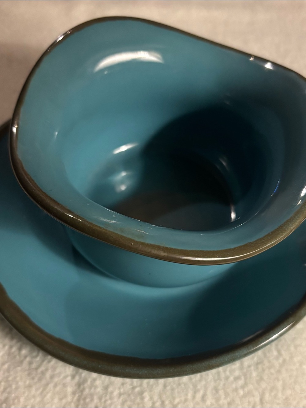 Southern Living At Home - Tuscan Collection - Tidbit Cup Bowl and Saucer